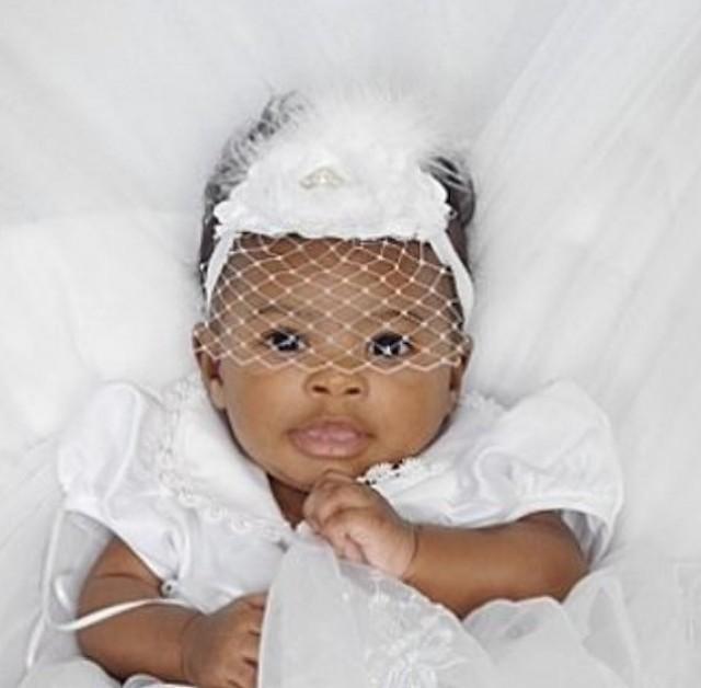 873 New baby headband melbourne 439 Baby Baptism Headband .. Shabby Chic .. Vintage Christening Headband   