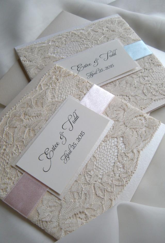 Lace Wedding Invitations #2266132 - Weddbook