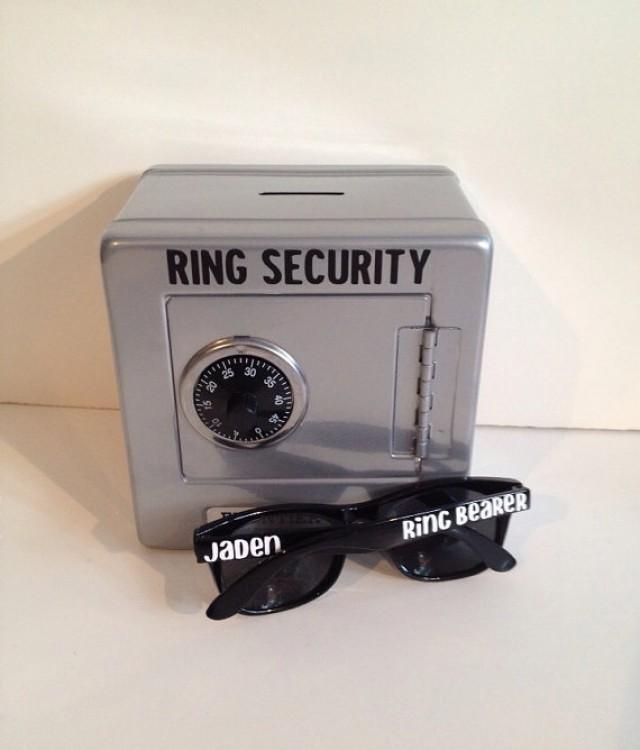Ring Security Safe AND Sunglasses Combination Kit, Ringbearer Gift