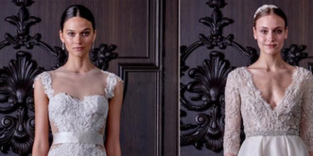 Monique Lhuillier S New Wedding Dress Collection Is Both Naughty