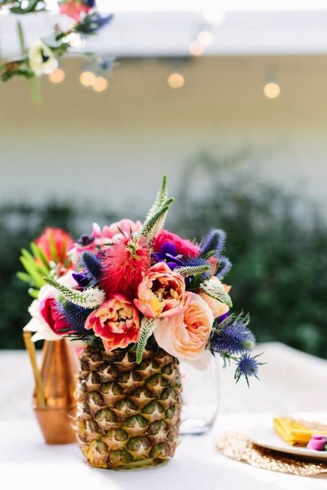Summer Wedding Pineapple Decor 2289941 Weddbook
