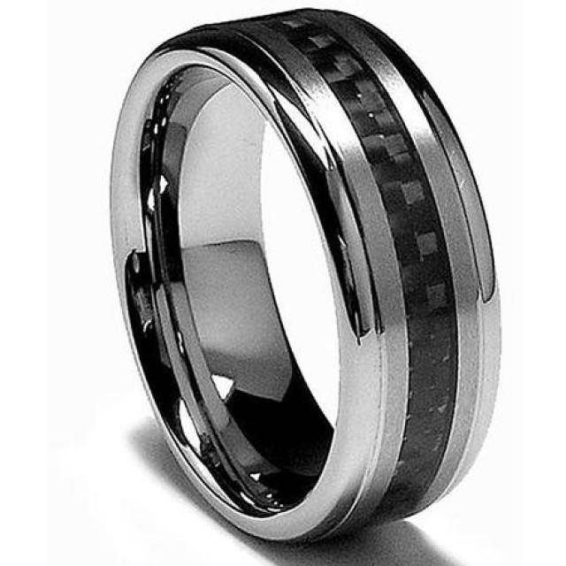 wedding photo - Tungsten Rings are a Good Choice of Gift for the Best of Men