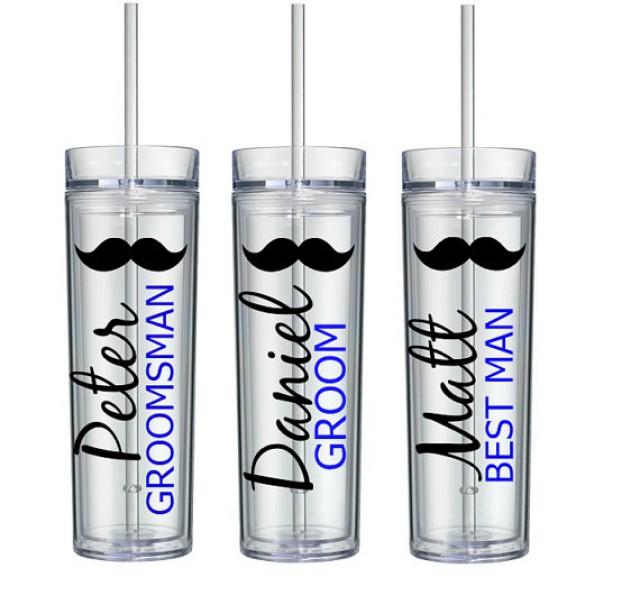 Personalized Groom, Best Man, Groomsmen And Ring Bearer Acrylic