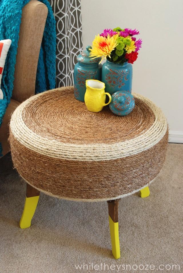 How To Make Tire Rope Table Diy Crafts Handimania Weddbook