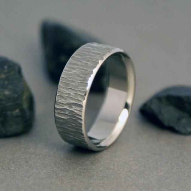 Charcoal wedding ring