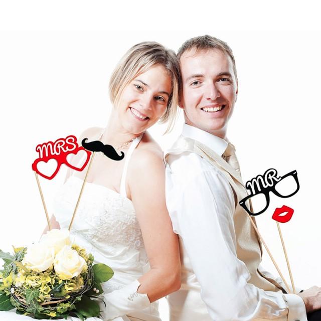 wedding photo - Für eine lustige Unterhaltung während der Hochzeit, ist das Übereinstimmungsspiel ideal.