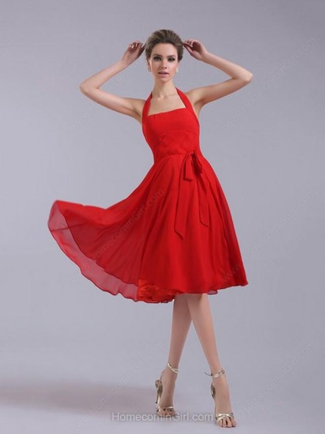 wedding photo - Red Homecoming Dresses