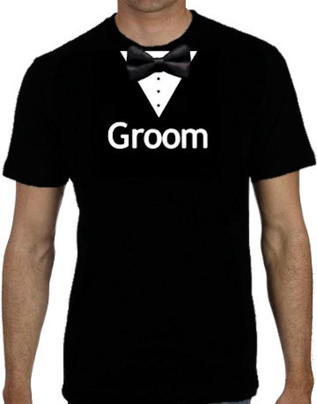 Groom T-Shirt - Groomsman T-Shirts -  Groomsmen T-Shirts - Wedding T-Shirts - Bride Clothing