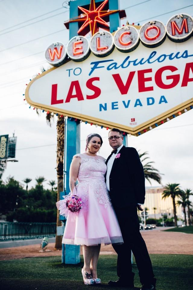 Retro Elvis Zombie Themed Las Vegas Elopement Weddbook