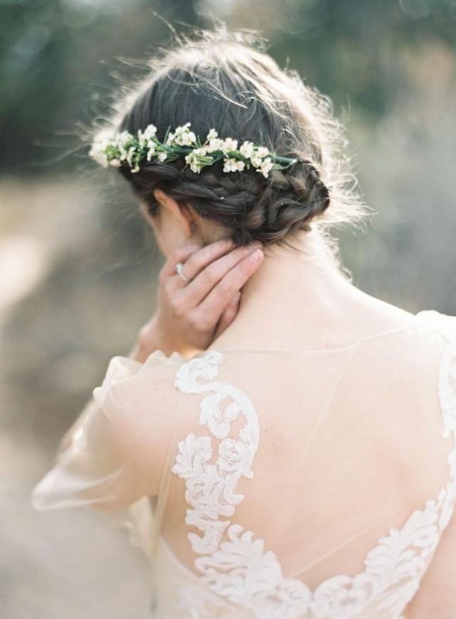 wedding photo - Gorgeous Floral Hair