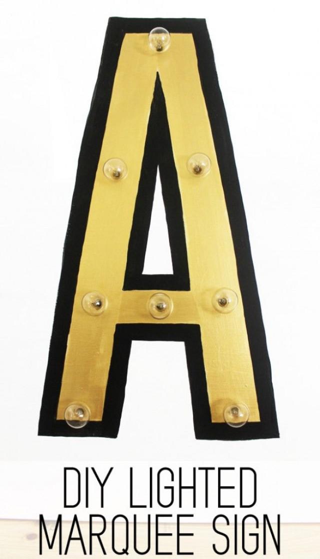 how to make a custom lighted marquee sign 2317693 weddbook how to make a custom lighted marquee sign 2317693 weddbook