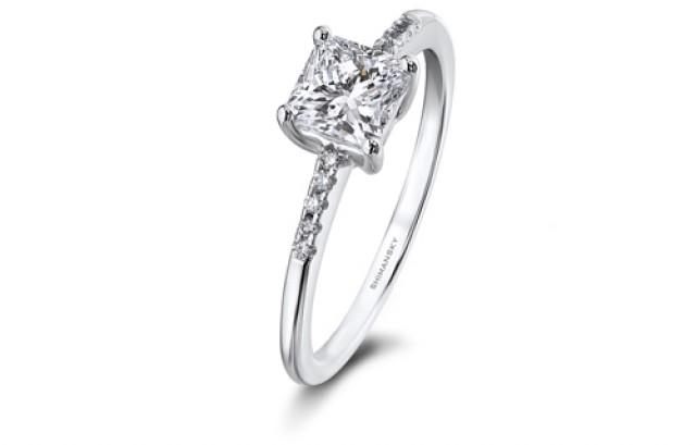 wedding photo - Shimansky My Girl Micro-set Diamond Ring