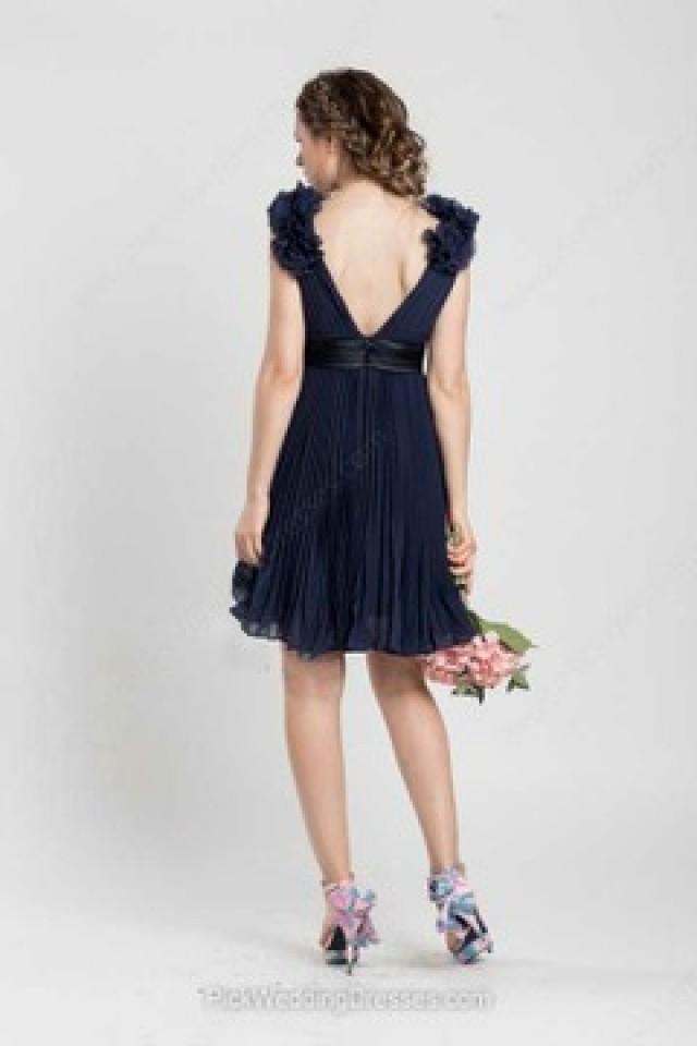 wedding photo - Navy Blue, Tiffany Blue, Royal Blue Dresses for Bridesmaids - PWD Bridal Boutique