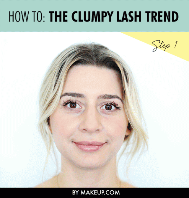 How To The Clumpy Lash Trend Weddbook