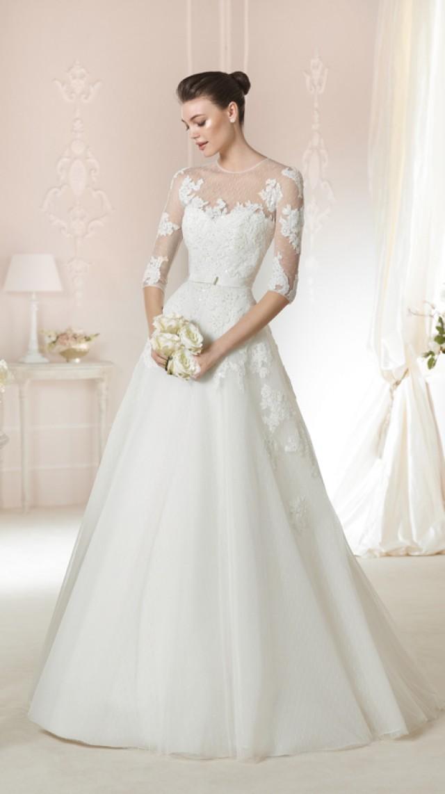 wedding photo - Wedding Dress 2015 white one Style DAGNIR