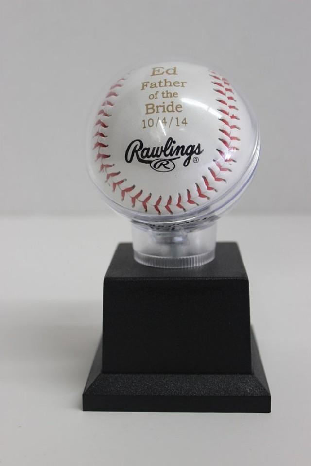 laser engraved baseball case personalized gift laser engraved baseball case personalized gift