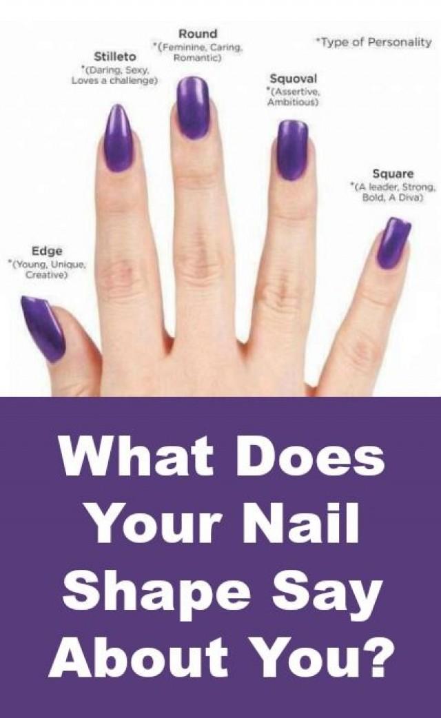 Clouer What Does Your Nail Shape Say About You 2355676 Weddbook