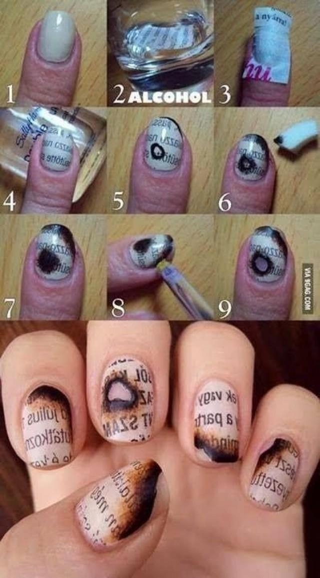 wedding photo - Supremely Cool Nail Art - Do It In Minutes!