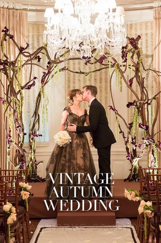 wedding photo - Vintage Autumn Wedding