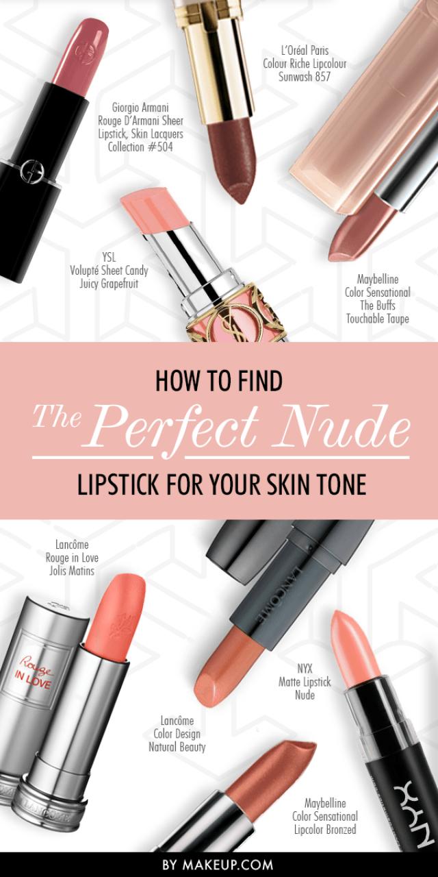 How To Find The Perfect Nude Lipstick For Your Skin Tone Weddbook