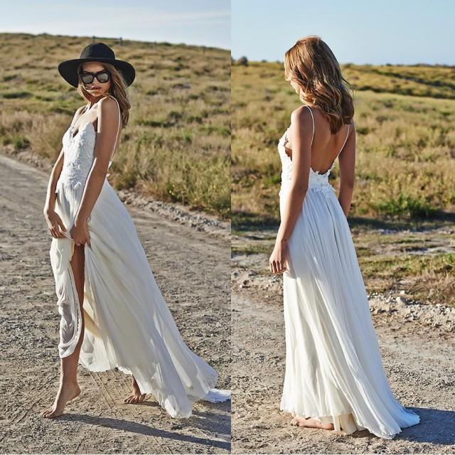 beach style wedding dresses online