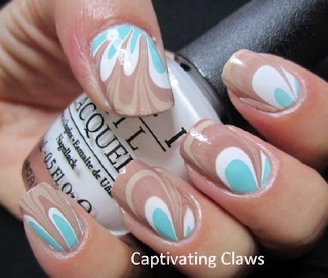 wedding photo - Captivating Claws: Weekly Water Marble 4/19/12