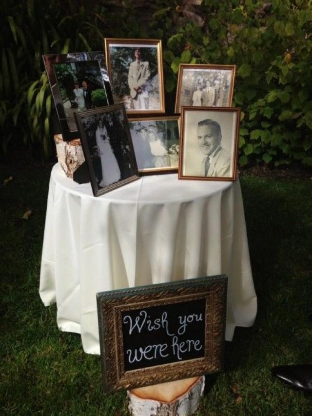 wedding photo - Touching Ways To Remembering Lost Loved Ones At A Wedding