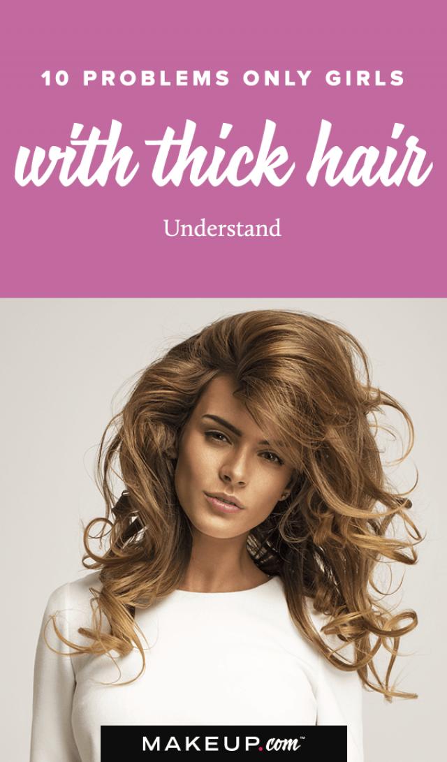 10 Problems Only Girls With Thick Hair Understand - Weddbook