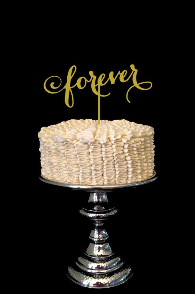 Wedding Cake Topper Forever Signature Design #2383743 ...