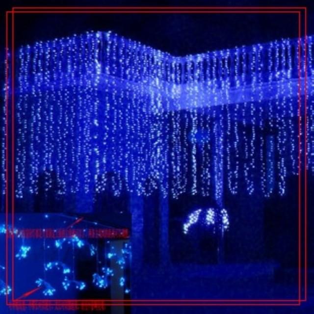 32 Feet 100 LED String Fairy Lights Christmas Wedding Garden Party Xmas Light, Blue #2386625 ...