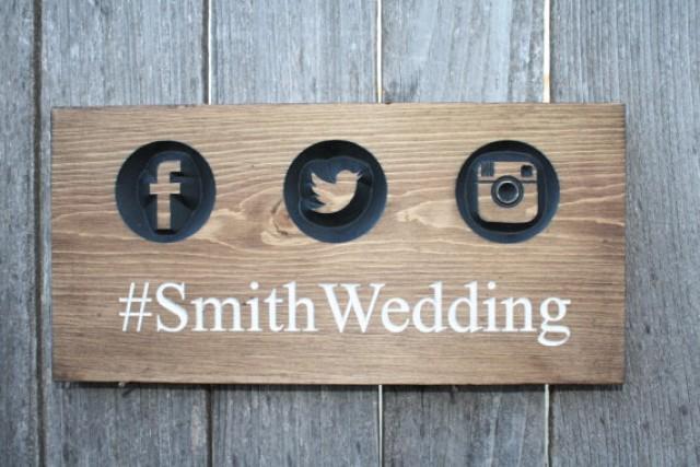 wedding photo - Wedding Sign -Hash tag Sign - Rustic Save The Date Sign - Engagement Photo Prop - Personalized Sign-Photo Prop Sign