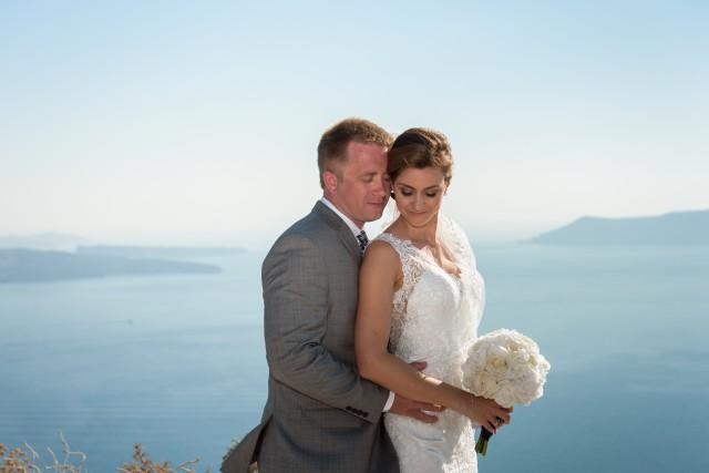 wedding photo - Santorini wedding