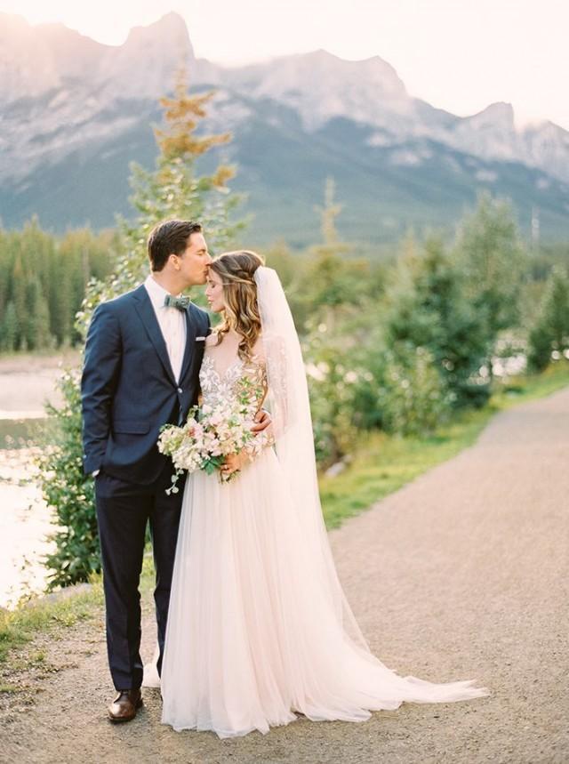wedding photo - Magical Mountain Elopement In The Rockies