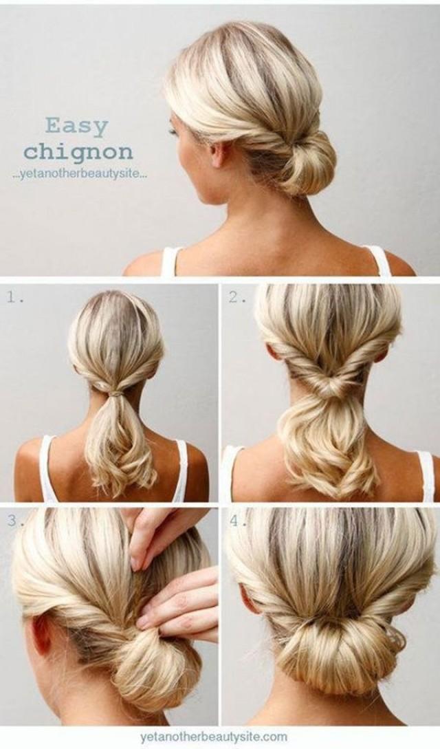 wedding photo - 40 Quick Hairstyle Tutorials For Office Women