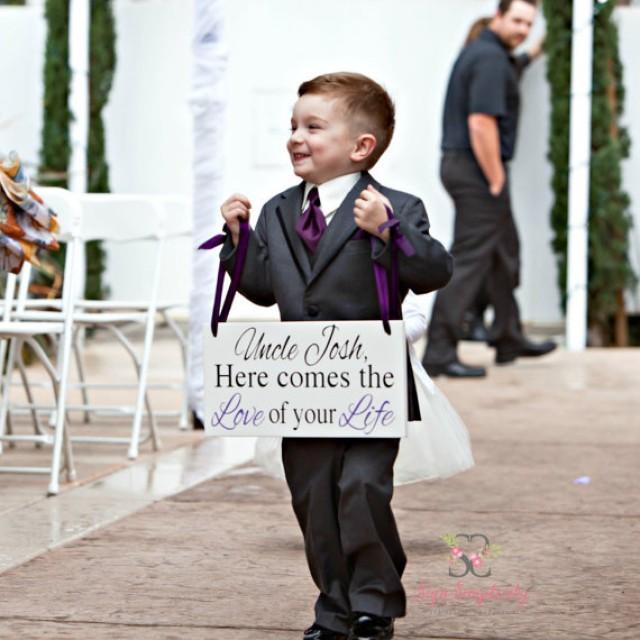 wedding photo - Here Come The Love Of Your Life Sign 