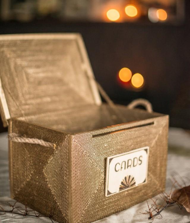 wedding card box rustic card box wedding card holder card