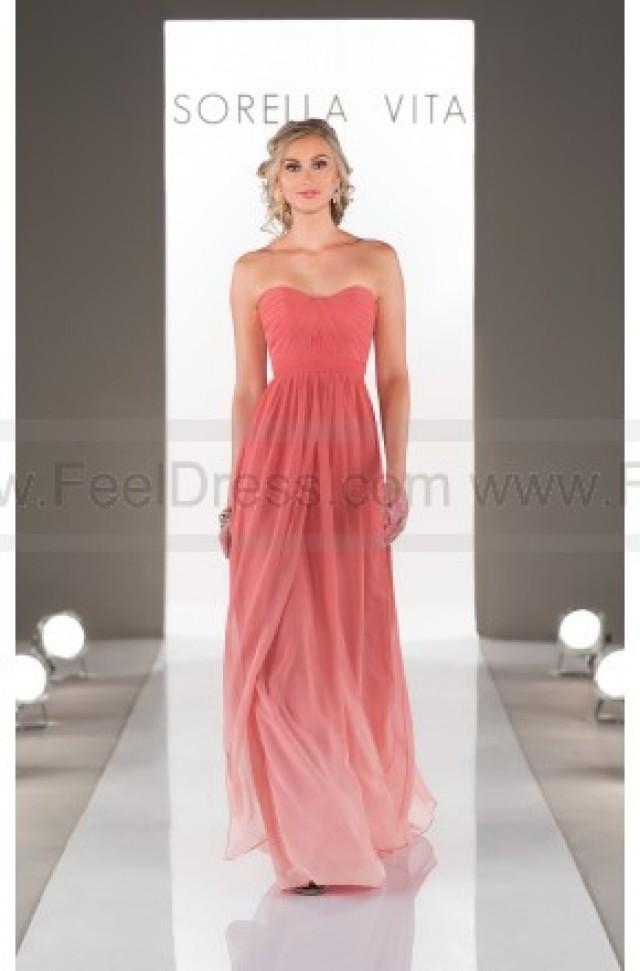 Sorella Vita Ombre Bridesmaid Dress Style 8472OM