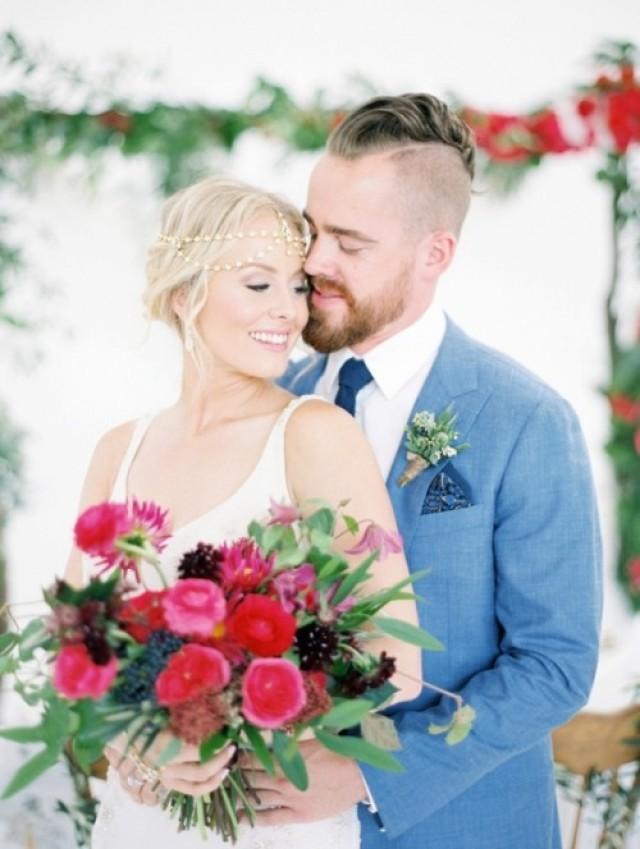 wedding photo - Wedding Inspiration in Sophisticated and Vibrant Look