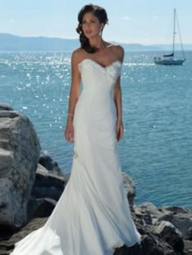 wedding photo - Easy and Breezy - The Beach Wedding Dress