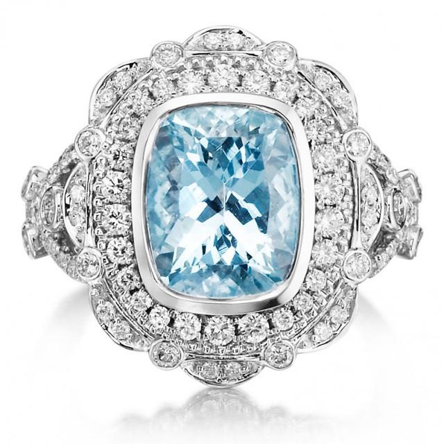 aquamarine deco engagement ring aquamarine engagement ring 3 75tw 18k white gold aquamarine vintage deco style aquamarine deco engagement ring aquamarine engagement ring 3 75tw 18k white gold aquamarine vintage deco style