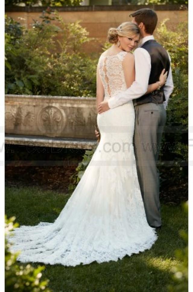 wedding photo - Essense of Australia Romantic Lace Wedding Gown Style D2065