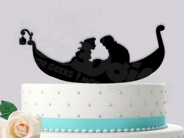 wedding photo - Tangled Cake Topper