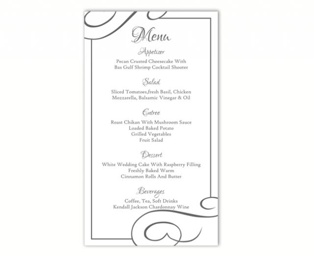 free downloadable templates for menu cards