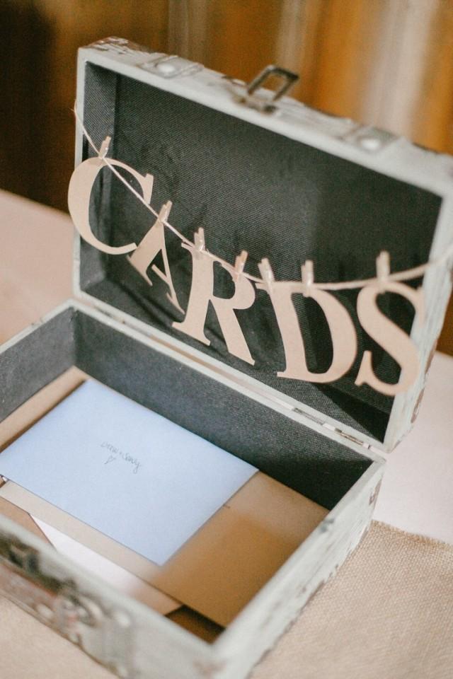 9 Wedding Card Boxes & Gift Holder Ideas - Whimsical Wonderland