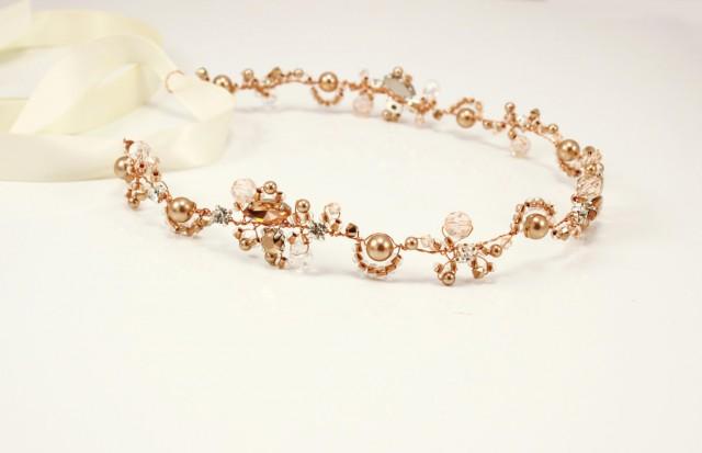 FLOWER GIRL GOLD TIARA flower girl gold tiara: