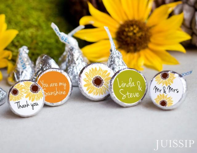 Printed Personalized Hershey Kiss Sticker Label