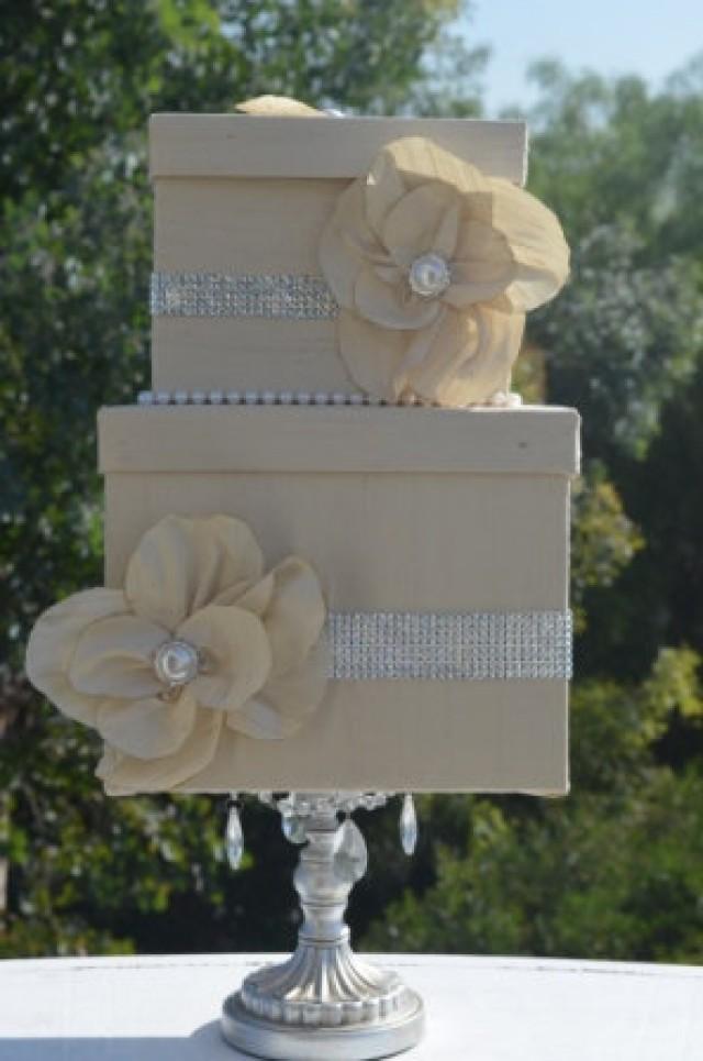 Ivory Card Box Silk Pearls And Rhinestones Brooches Custom Ivory Card Box Silk Pearls And Rhinestones Brooches Custom Wishing Well Event Birthday 2457719 Weddbook