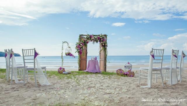wedding photo - Fairytale Beach Wedding