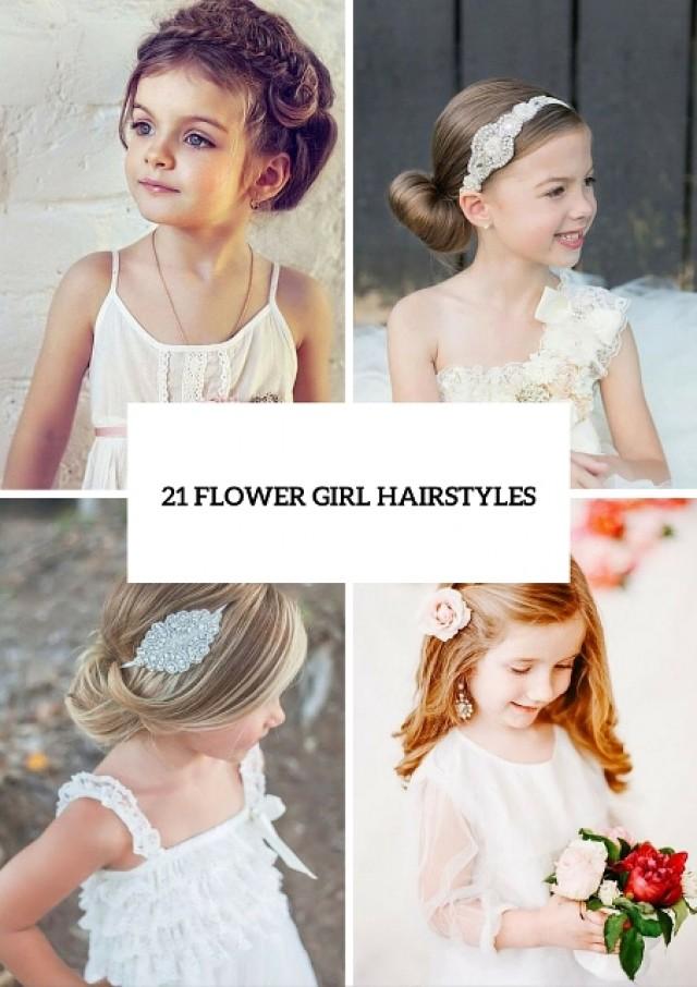 21 Super Cute Flower Girl Hairstyle Ideas To Make Weddingomania Weddbook 