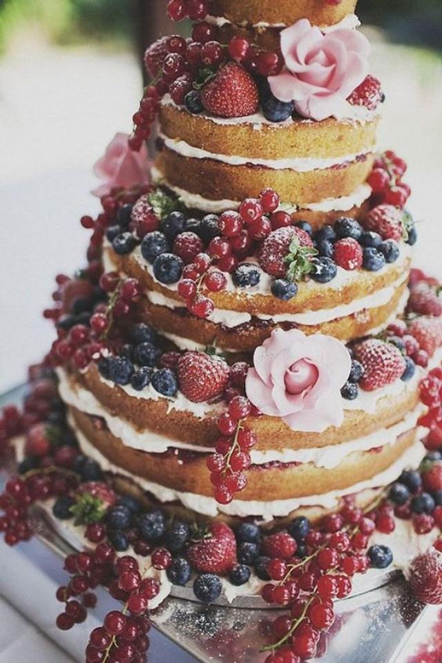 wedding photo - Romantic Wedding Cake